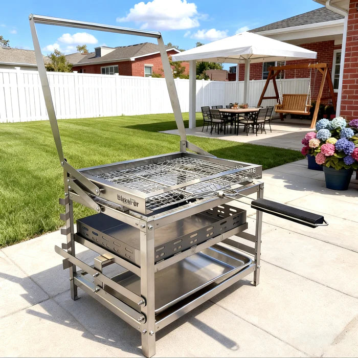 Blaze For F1 – Parrilla de Carbón Giratoria Ajustable