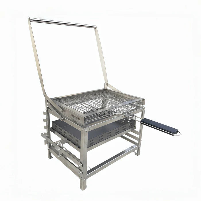 Blaze For F1 – Parrilla de Carbón Giratoria Ajustable